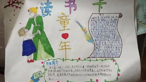 其它 书山有路,学海无涯--六四班暑假读书活动 写美篇   每一张读书卡