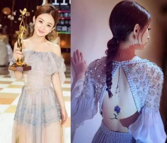 迪丽热巴的纹身近照流出,"隐藏这么深"网友:位置让人很尴尬