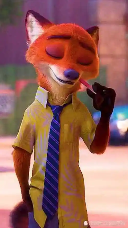 骚气的狐狸  #60帧高清 #送你送你一张动态壁纸 #疯狂动物城尼克