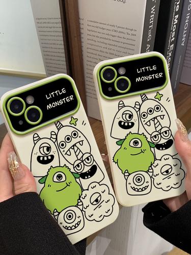 可爱六只小怪兽适用oppor17手机壳reno4/5/6/7/8/9/10大视窗a72a32a93