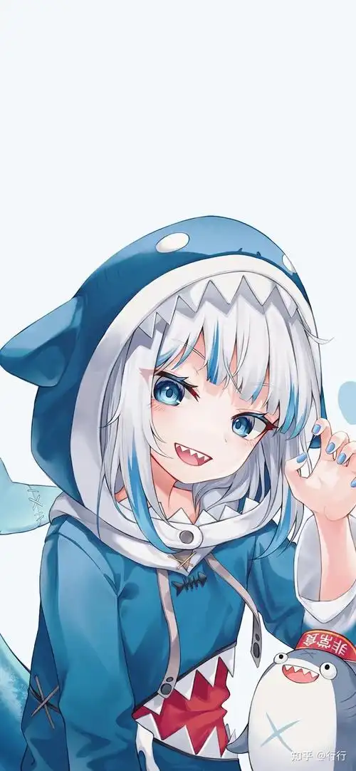 二次元美图第十二期鲨鱼女孩