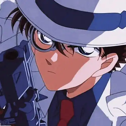 100张怪盗基德(黑羽快斗)头像合集,帅呆了~_黑羽快斗_头像_怪盗基德