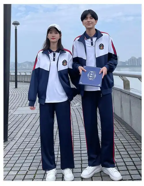 男女中学生校服2021秋新款情侣装班服青少年运动会套装毕业照服饰