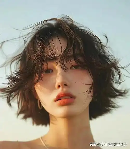最近悄悄爆火的短卷发|短发|发型_网易订阅
