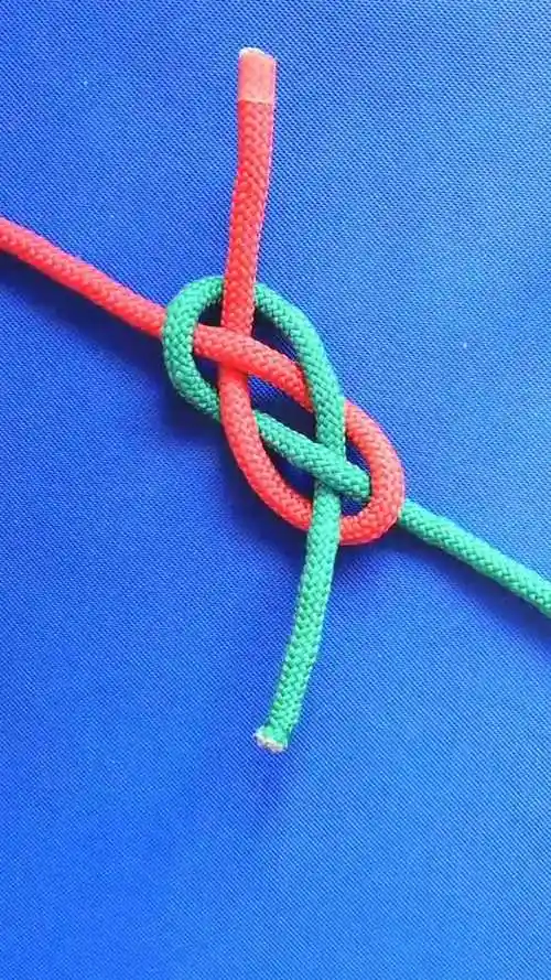 这样的打结方法简单实用的学会了吗