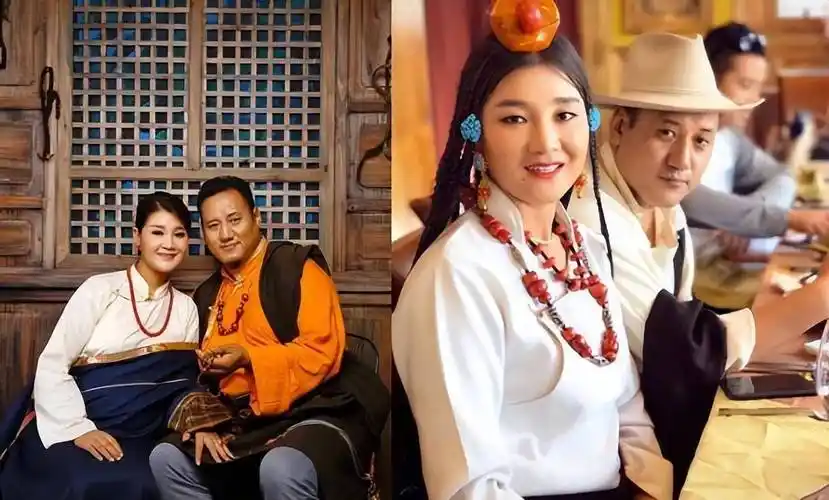 有高颜值丈夫的歌手降央卓玛,疯狂倒追之后生三胎,现如今怎样了_丁真