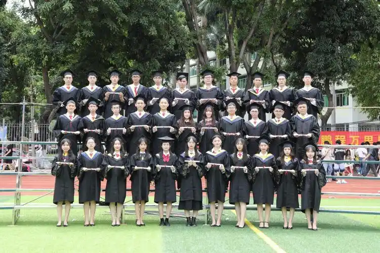 17级毕业生学士服毕业照