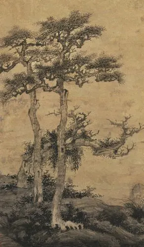 试听90秒陪孩子听中国美术简史-40-湖山归隐画自娱:元代吴镇和"点苔法