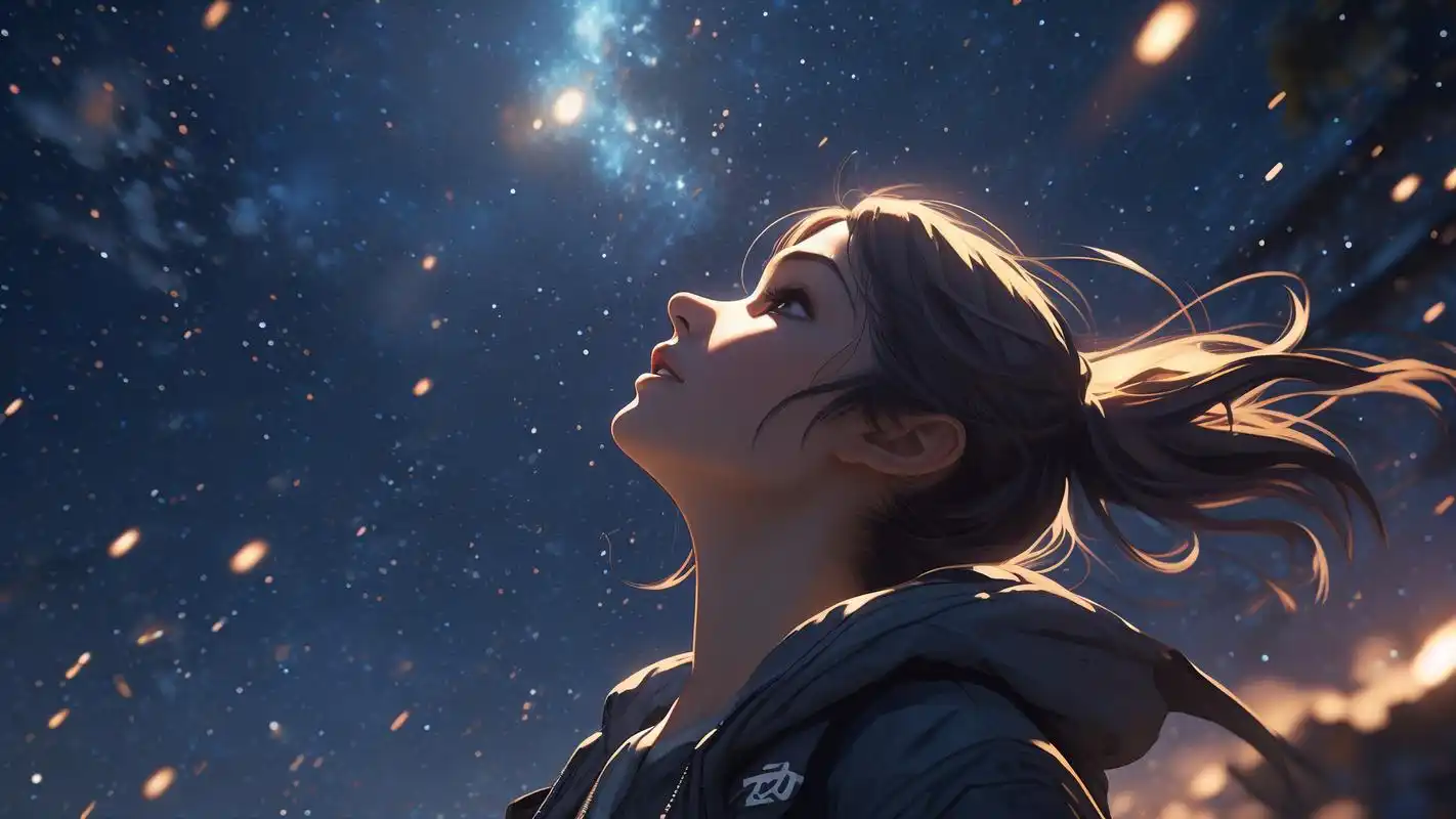 这次给大家带来一组绝美的动漫星空壁纸(71706370).