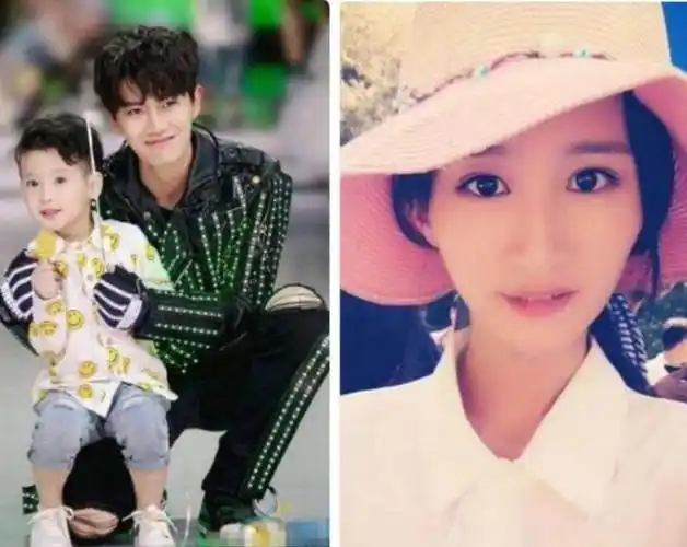 我们只能偶尔的从任嘉伦个人社交网站上看到与妻子的合照,孩子的照片