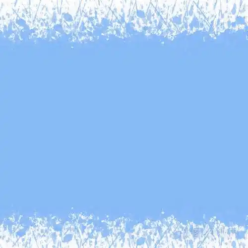 蓝色水彩飞溅背景