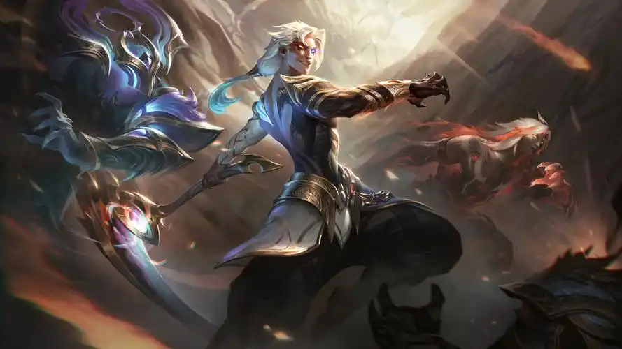 lol英雄联盟 影流之镰 悉达·凯隐 shieda kayn 黑夜使者 至臻 4k壁纸