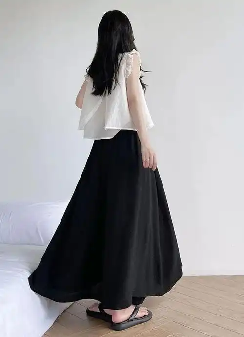 "|裙子|上衣|长裙|高腰|裙裤|阔腿裤|优雅气质_网易订阅