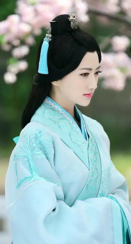 古装剧中蓝衣美女杨幂刘诗诗赵丽颖好美鞠婧祎简直就是小仙女