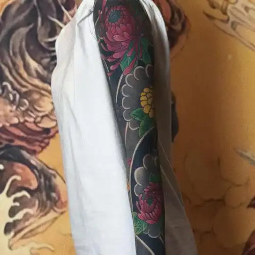 老传统花臂_纹身吧社区 - 纹身大咖