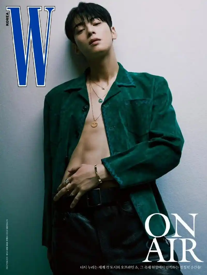 10月14日车银优登封《w korea》11月刊,花絮一出一时不知先看脸还是看