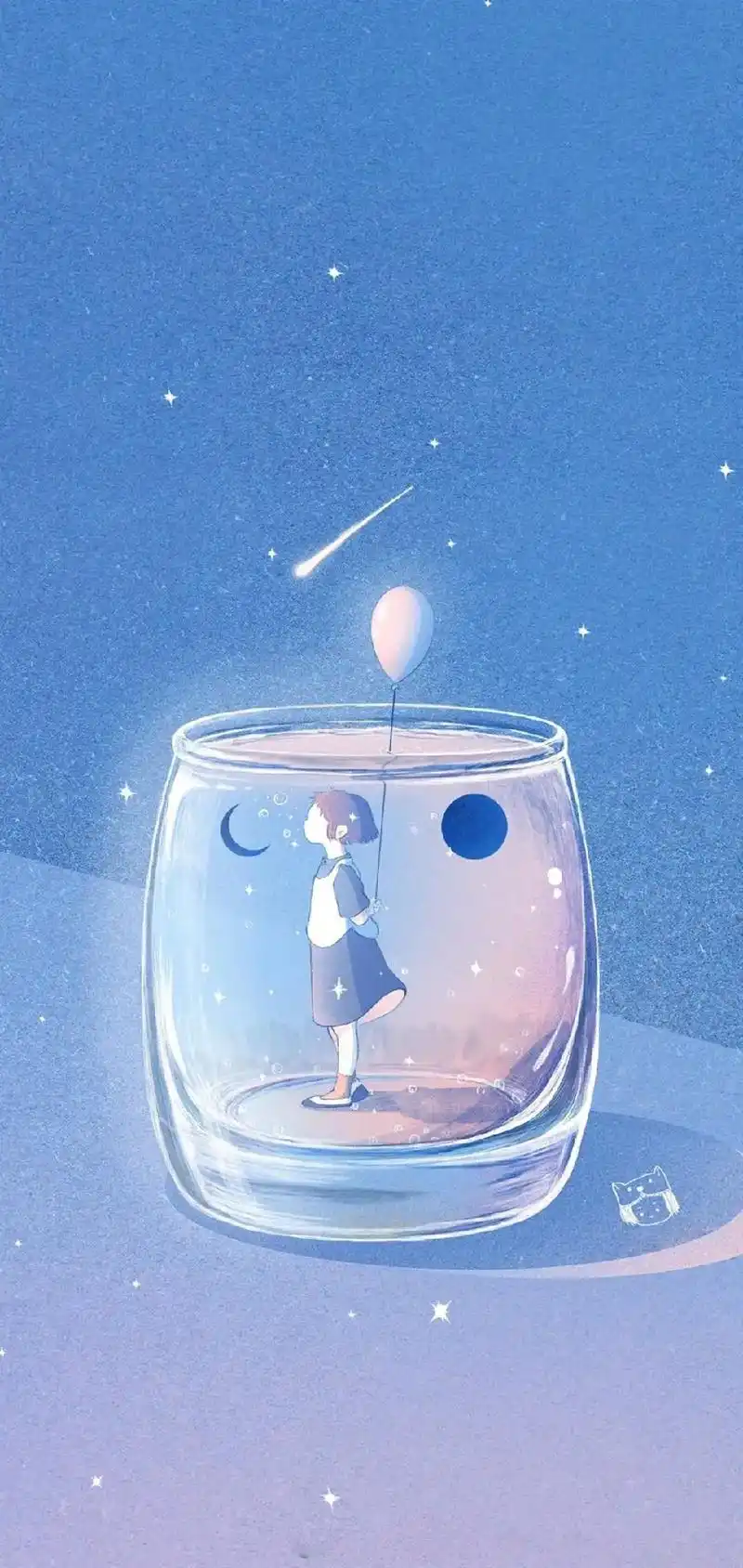 蓝色系壁纸#仙气壁纸#蓝色系列 @抖音小助手 @dou 小助 - 抖音