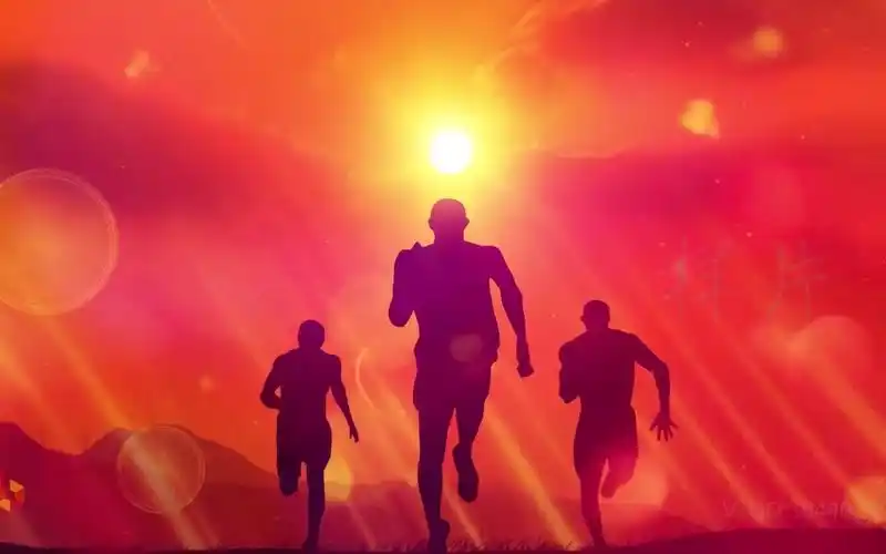 c360我们都是追梦人背景视频励志歌曲led大屏幕视频素材