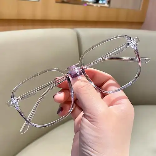 金丝文艺复古眼镜框潮男女款方形金属细边眼镜架平光可配近视眼镜