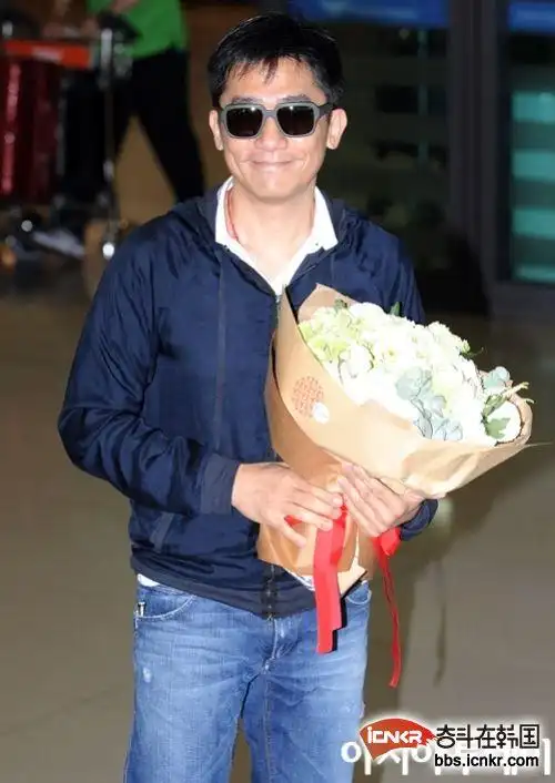 梁朝伟-章子怡来韩出席"中国电影节"