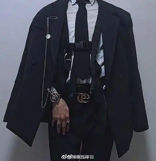 西装设计 男性服饰设计参考#绘画素材