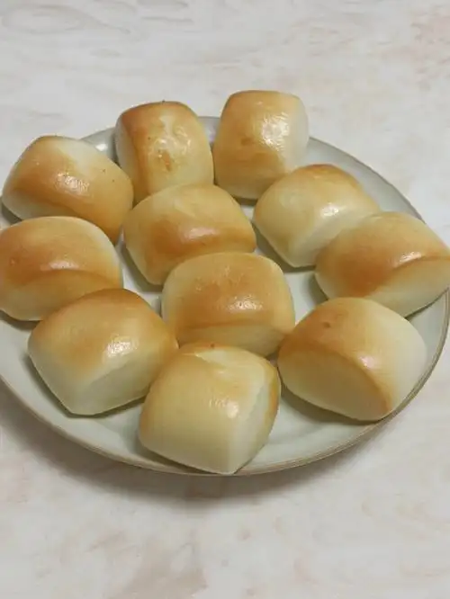 空气炸锅奶香小馒头