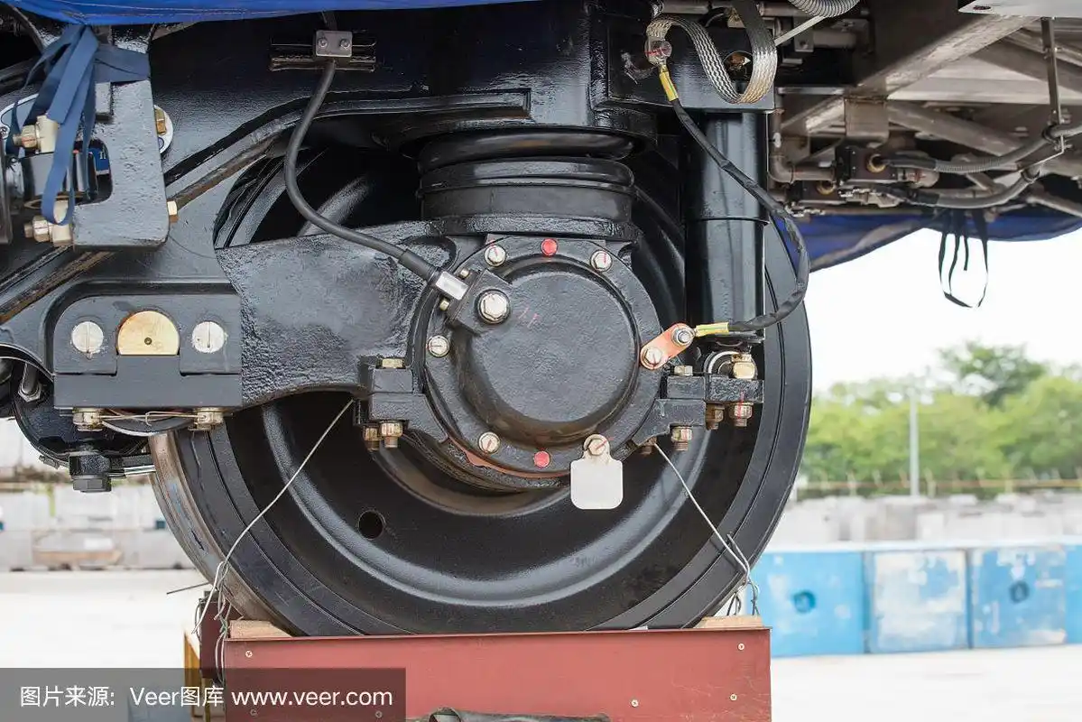 带转向架的火车车轮