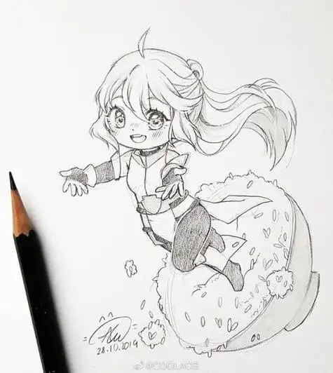 画画动漫人物教程简单画画教程动漫人物