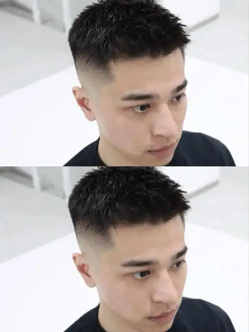 真正免打理的男生超短发,绝对帅!