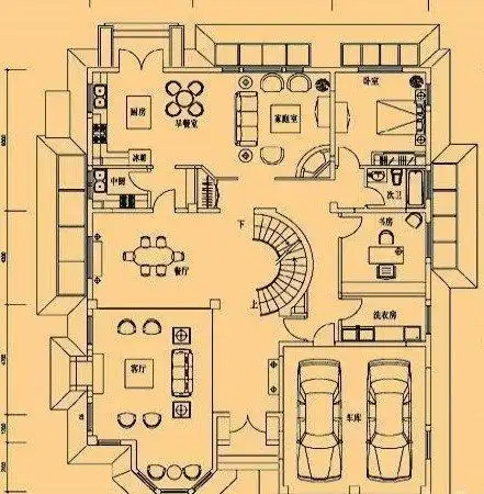 九章别墅_户型图
