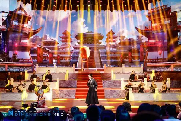 《跨界歌王》半决赛开启恩维传媒舞台视觉陪伴嗨唱(组图)
