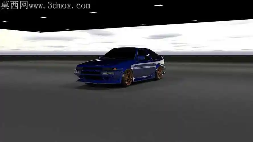 丰田sprinter trueno ae86漂移版