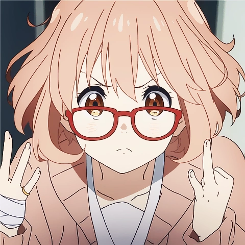 境界的彼方 境界の彼方 栗山未来 二次元 动漫 动画 人物 封面 插画