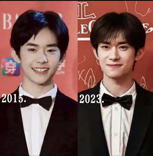 易烊千玺从喝奶到喝香槟##易烊千玺和郭富城女儿打招呼##星姐微