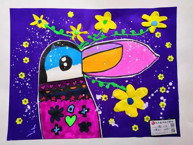 2019春季越文学子美术作品个展——付君涵(创意美术)