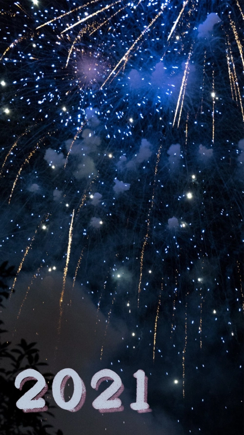 2021跨年夜唯美耀眼烟花