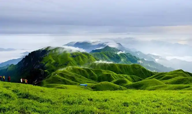 【绿色武功山,硬卧 高铁3日】日出云海,星空草甸等你来战.