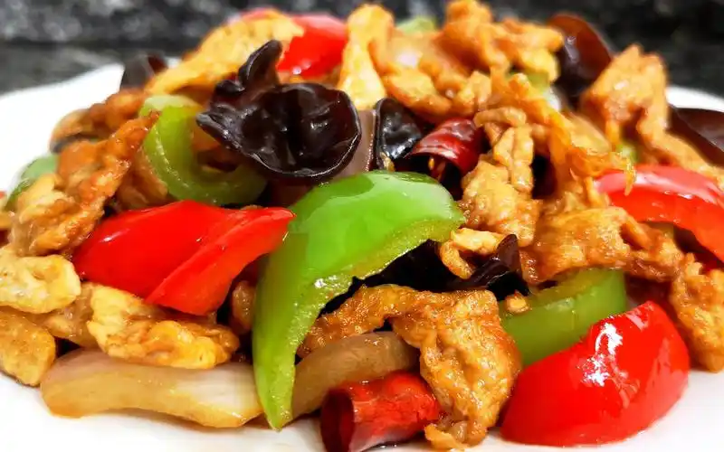 待客少不了的一锅家常小炒菜口感好味道香有荤有素营养又好吃