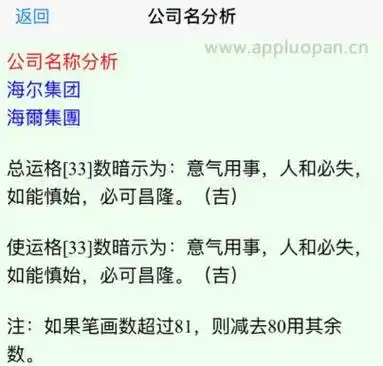 正规企业名称测吉凶,公司名字测吉凶