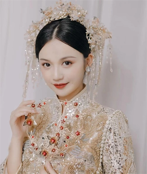 最新中式新娘发型 古典大方气质婉约
