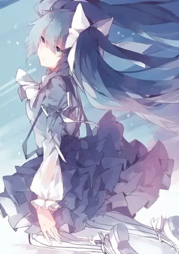 初音未来miku双马尾唯美意境