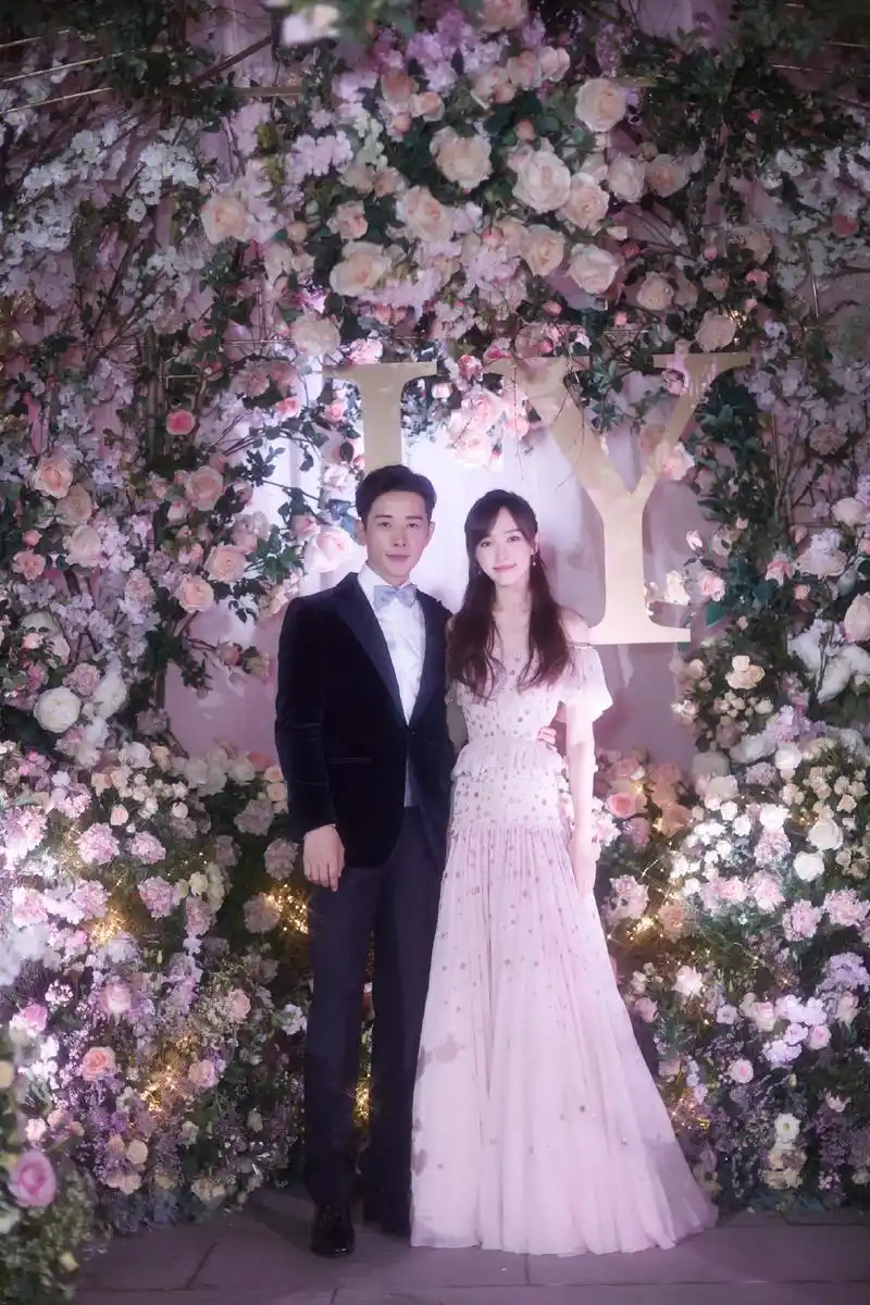 唐嫣罗晋婚礼现场照图片