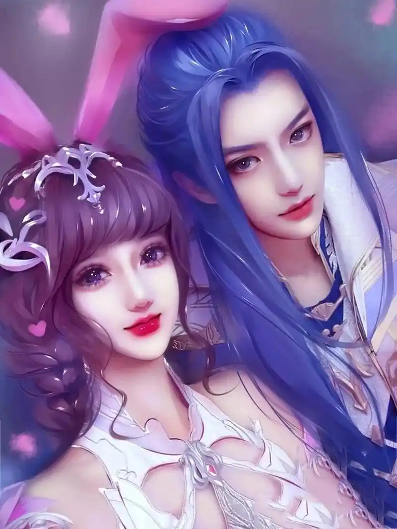 唐三小舞的照片 帅气~唐三 美丽~小舞