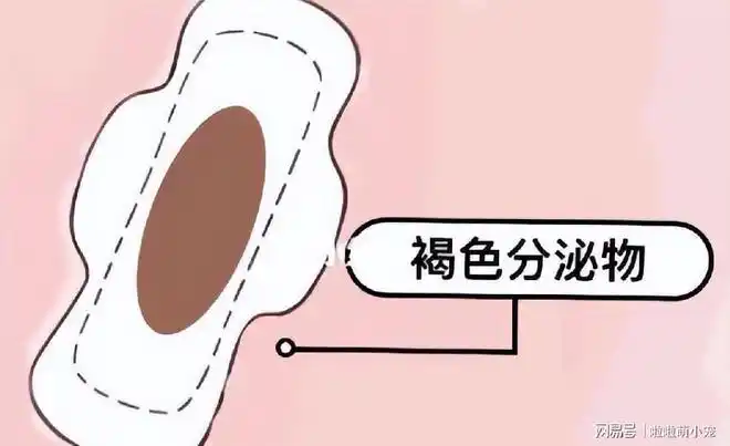 为什么月经结束后会出现褐色分泌物呢若是你也有要重视