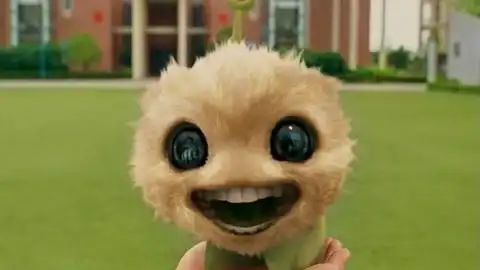 长江七号:七仔表情包疯狂卖萌,好可爱啊!谁来也抵挡不住啊!