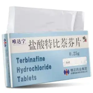 修正 唯达宁 盐酸特比萘芬片 0.