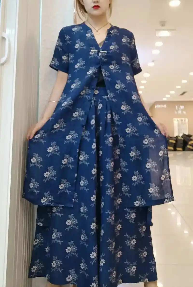 苎麻套装自产每套清库存200元 体重130斤朝下都能穿 我们 - 抖音