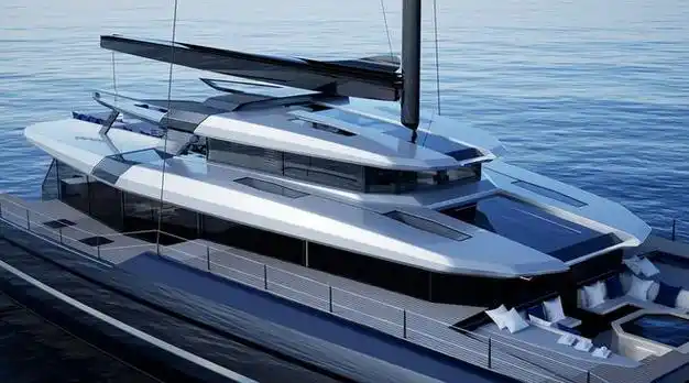 mcconaghy推出35米mc115旗舰双体帆船|mc|游艇|主甲板|双体船|造船厂