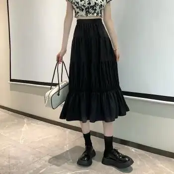 黑色蛋糕裙配什么鞋子,黑色蛋糕裙配什么鞋子好看