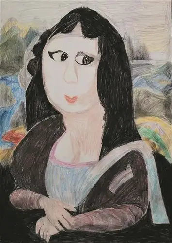 杭州一位13岁小女孩的画 被意大利赫赫有名的 贝利尼家族博物馆收藏